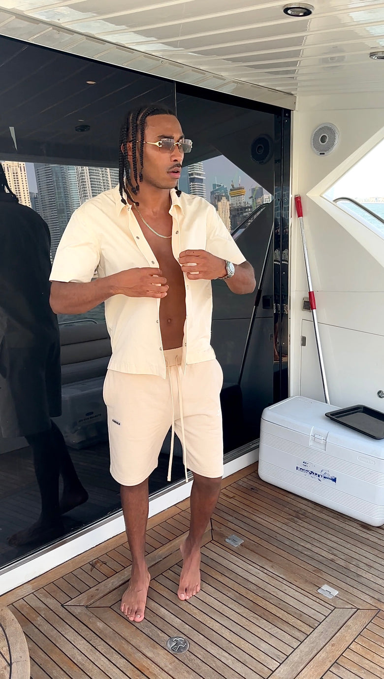BASICS Yacht Shirt - Cream