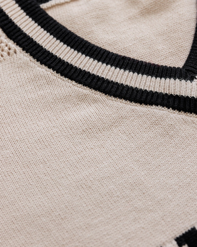 God’s Timing 83 knit Jersey - Cream