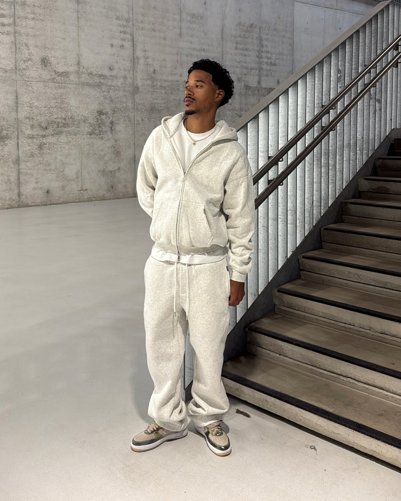 Bénir Club Basics Hoodie V2 - Marl Grey