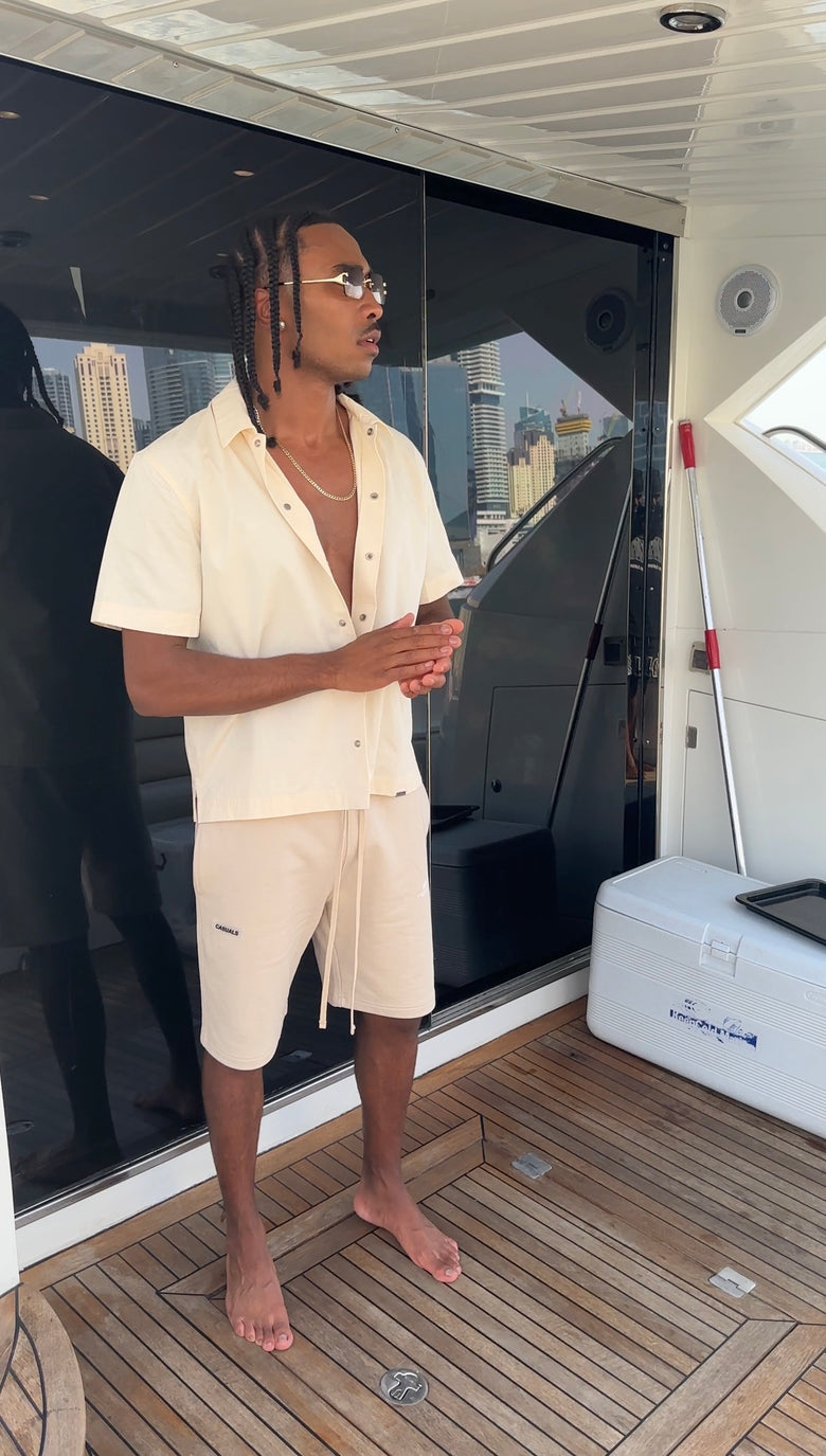 BASICS Yacht Shirt - Cream