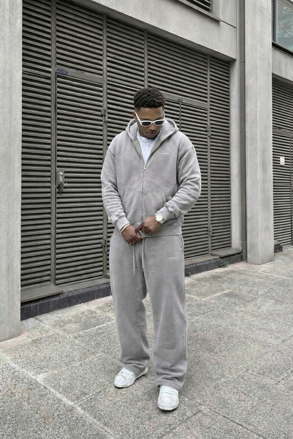 Bénir Club Basics Jogger - Charcoal