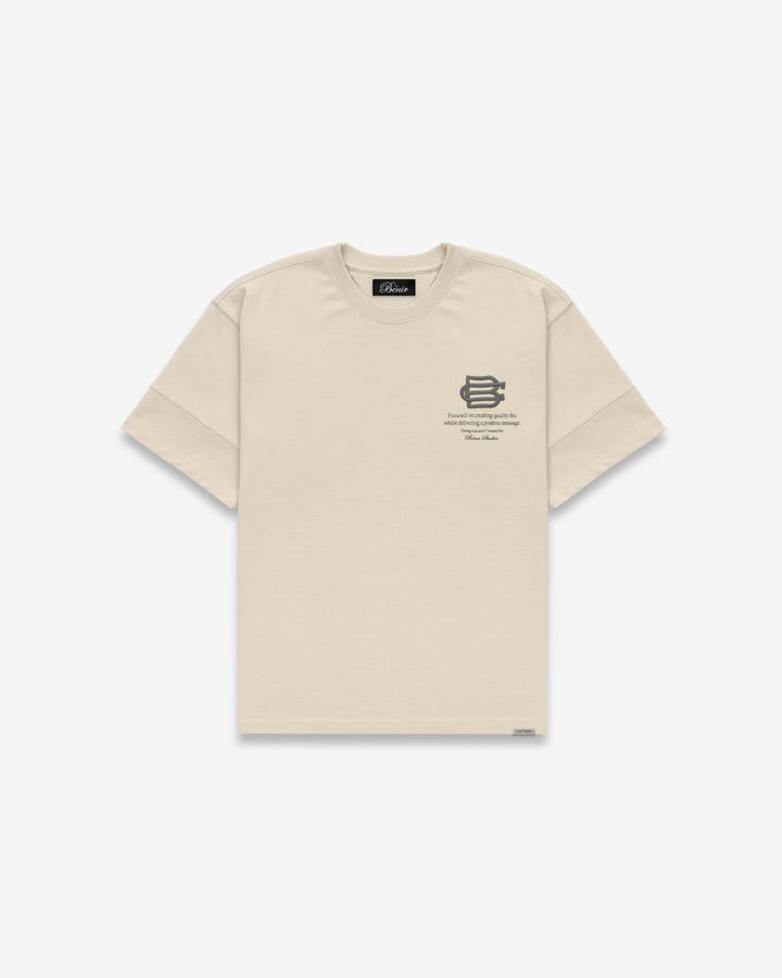 BC Quote Tee - Cream