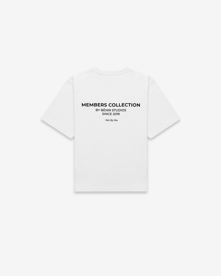 Members T-shirt - White