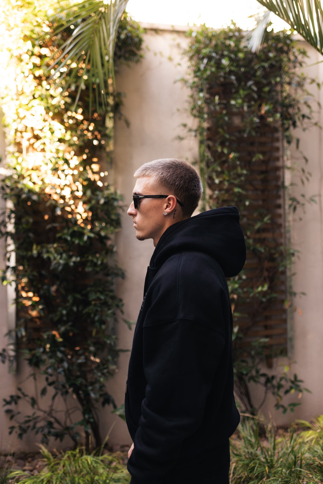 BC Basics Zip Hoodie - matt schwarz
