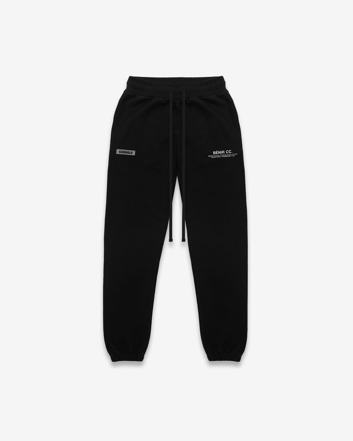 Pantalon de jogging décontracté - Noir