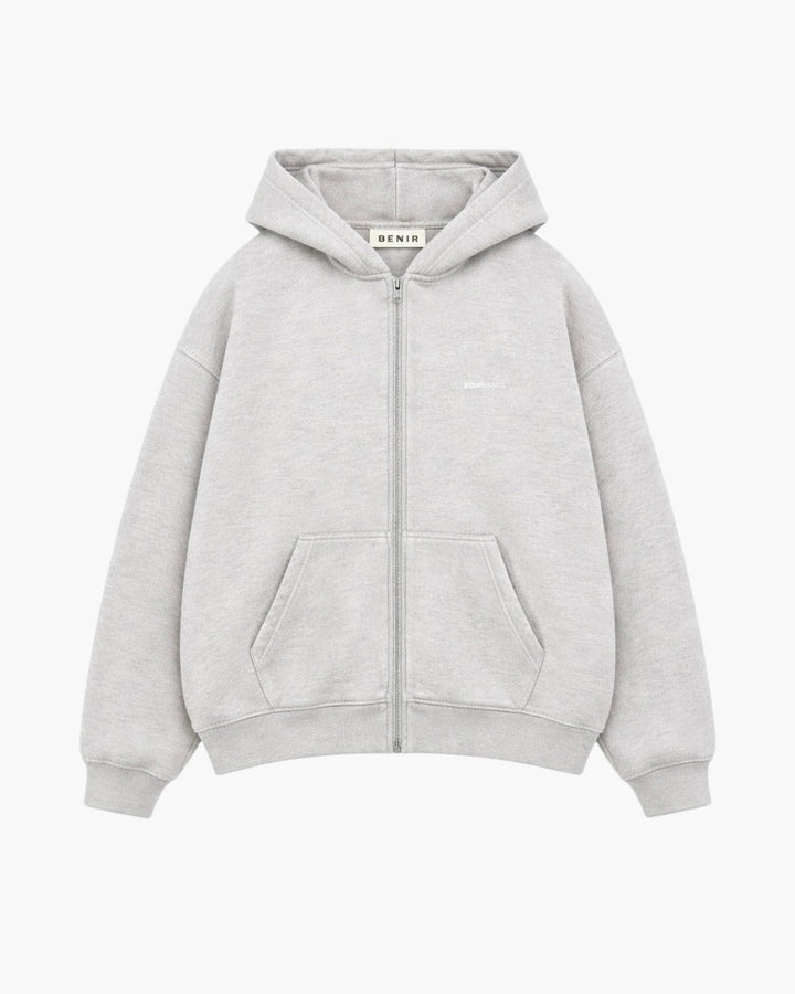 Club Basics Hoodie V2 - Marl Grey