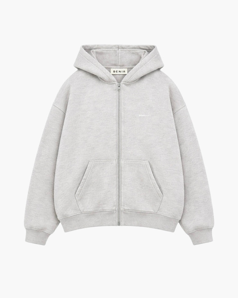 Club Basics Hoodie V2 - Marl Grey