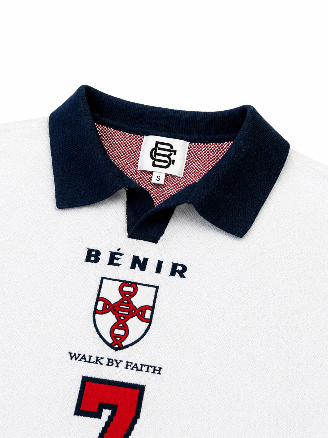 98 Becks inspired knit Jersey - White