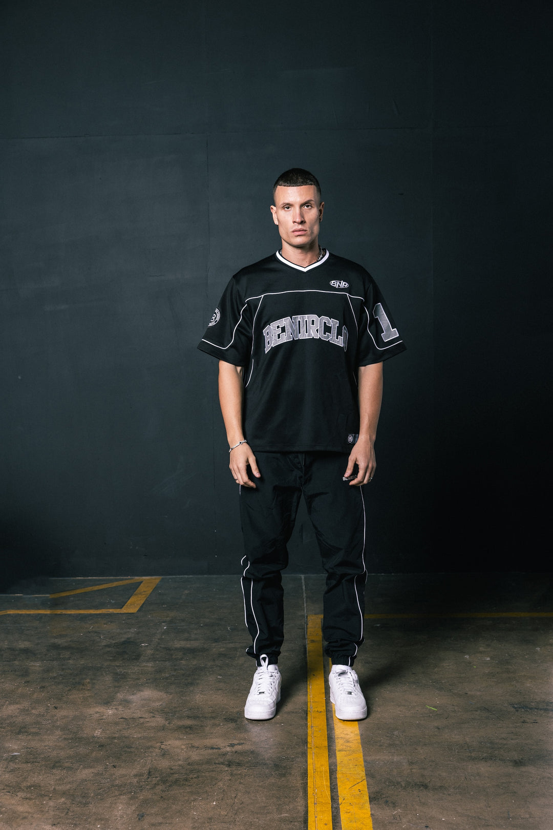 11 Football Jersey - Blackout