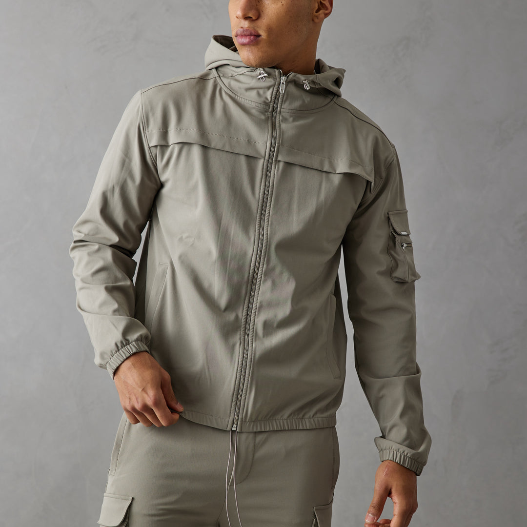 Giacca Versa Windbreaker - Olive