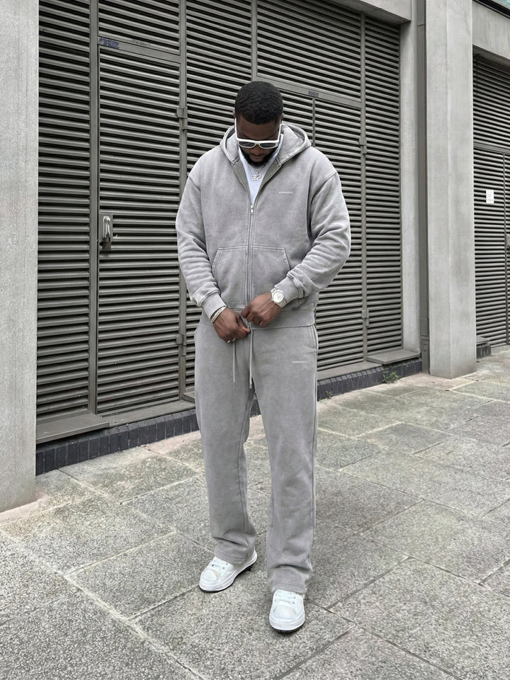 Bénir Club Basics Full Tracksuit  - Charcoal
