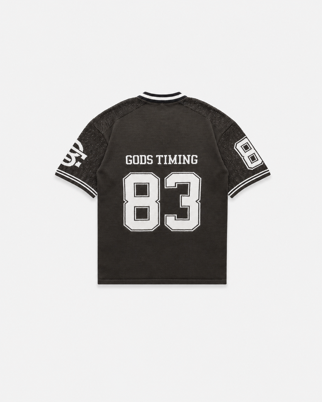 God’s Timing 83 knit Jersey - Storm Brown