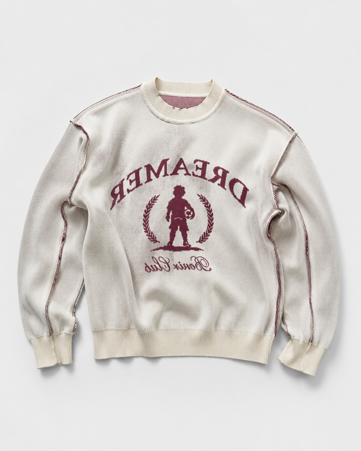 Reversible Dreamers Jumper - Cream / Pink