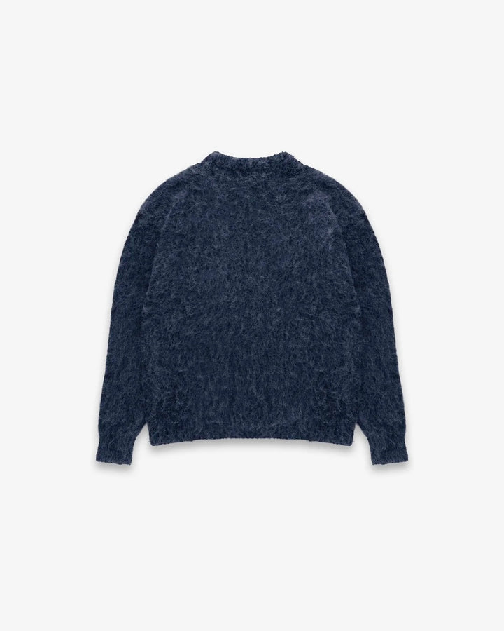 Mohair Knit BC Jumper - Navy