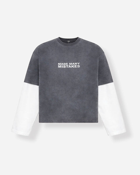 Made Many Mistakes T-Shirt - Charcoal