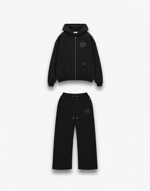 Bénir Club Basics Tracksuit V3 - Matte Black