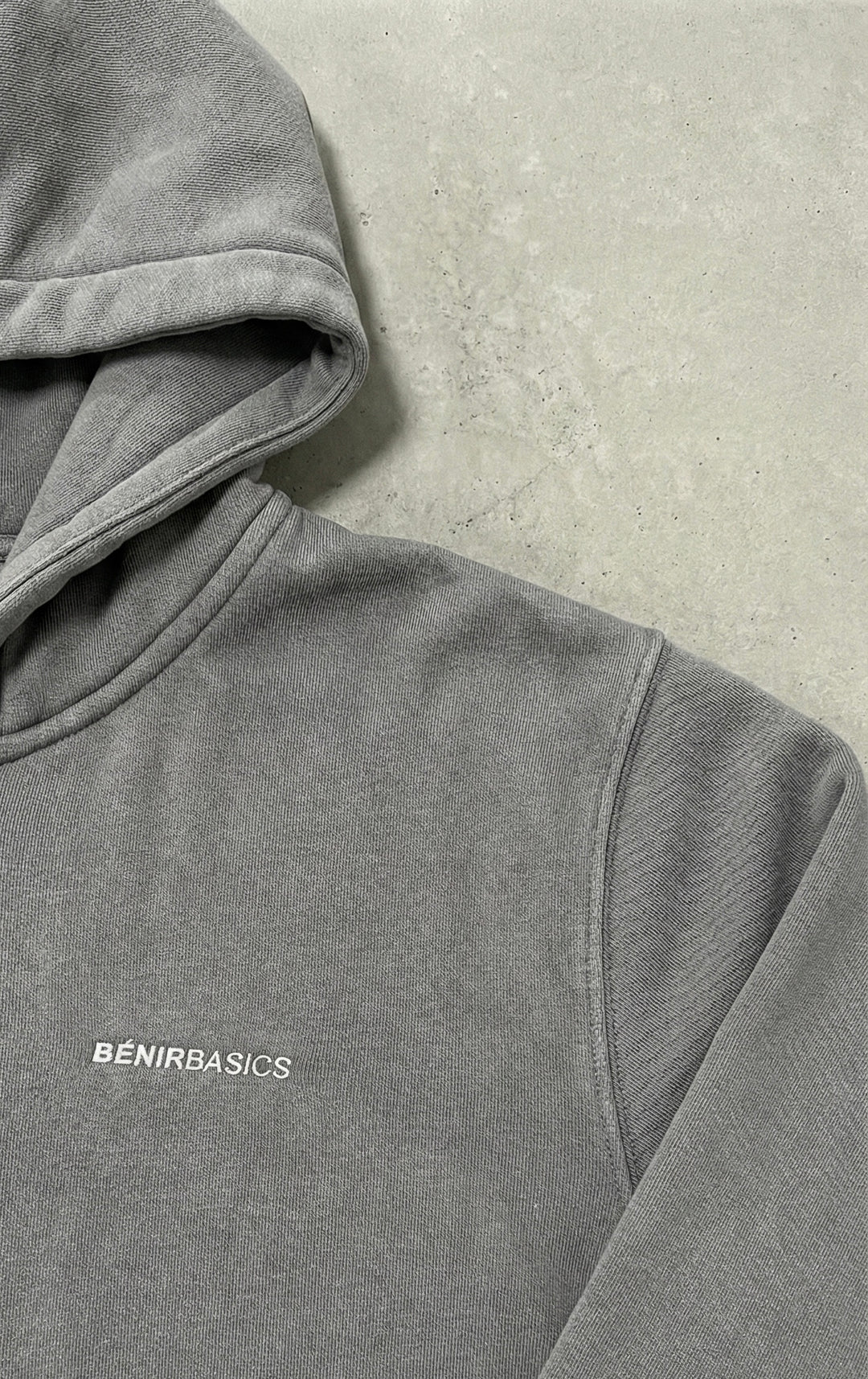 Bénir Club Basics Hoodie - Charcoal