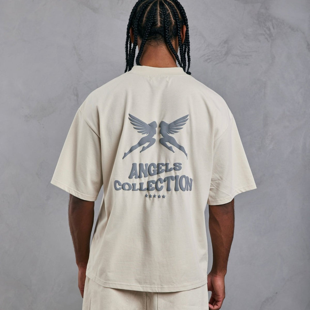 Angels T-shirt - Cream
