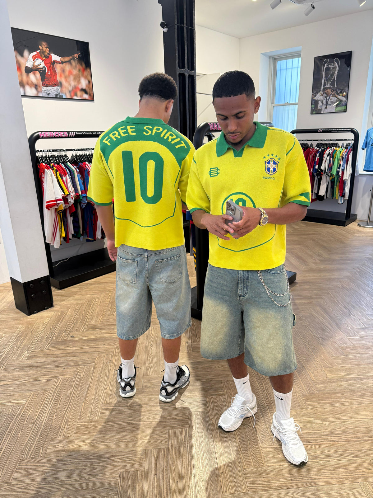 04 Brazil knit Jersey - Yellow