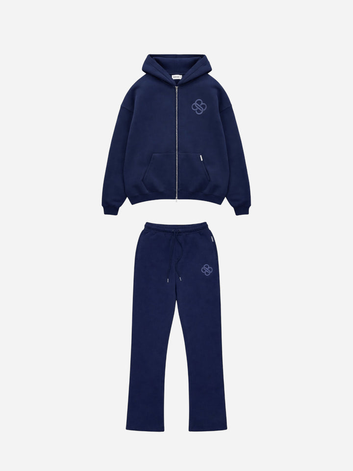 Bénir Club Basics Full Tracksuit - Navy