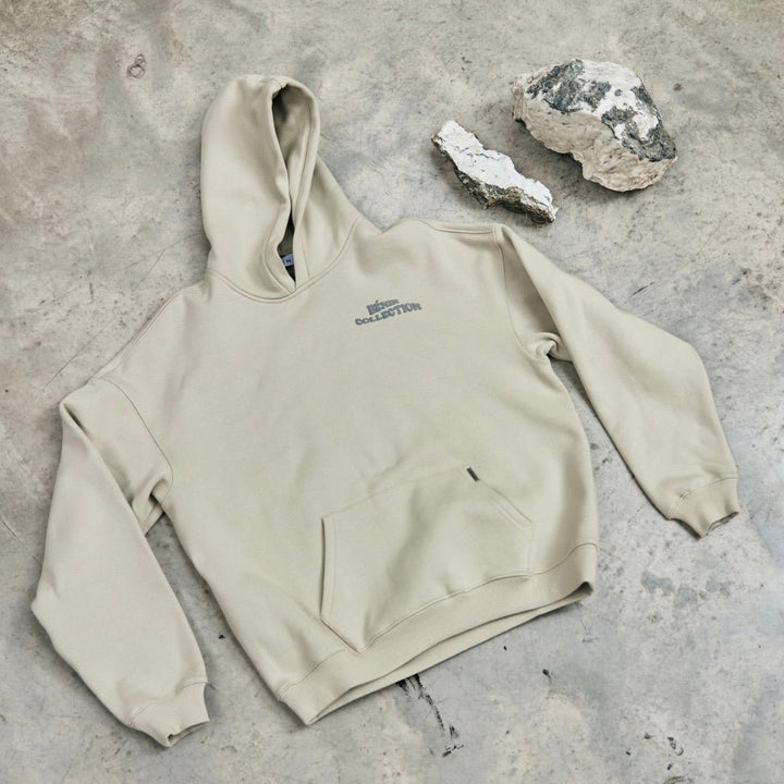 Gods Timing Hoodie Stone