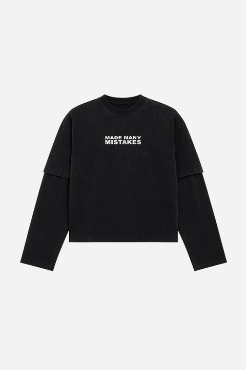 Made Many Mistakes T-Shirt - Black