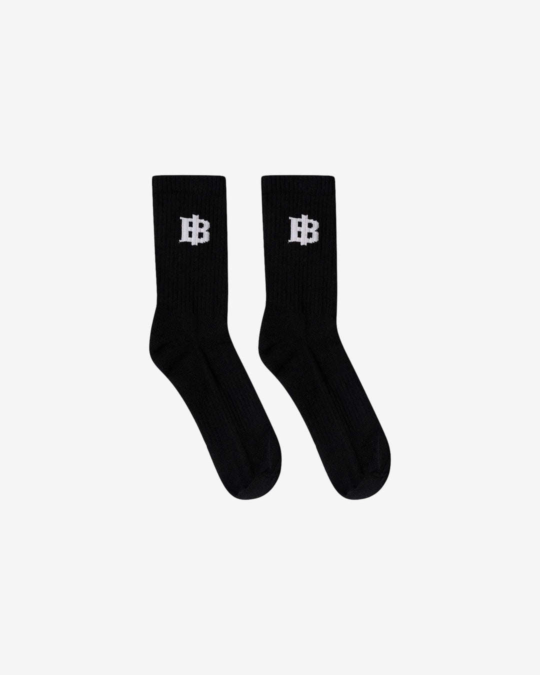 B Logo Socks - Black